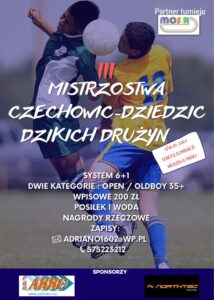 III Mistrzostwa Czechowice Dziedzic Dzikich Drużyn - plakat